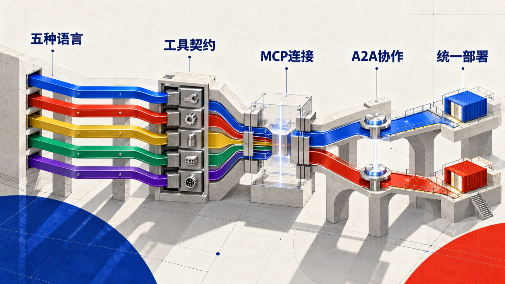 Google ADK 覆盖五种语言：多语言 Agent 平台真正需要统一的是协议契约