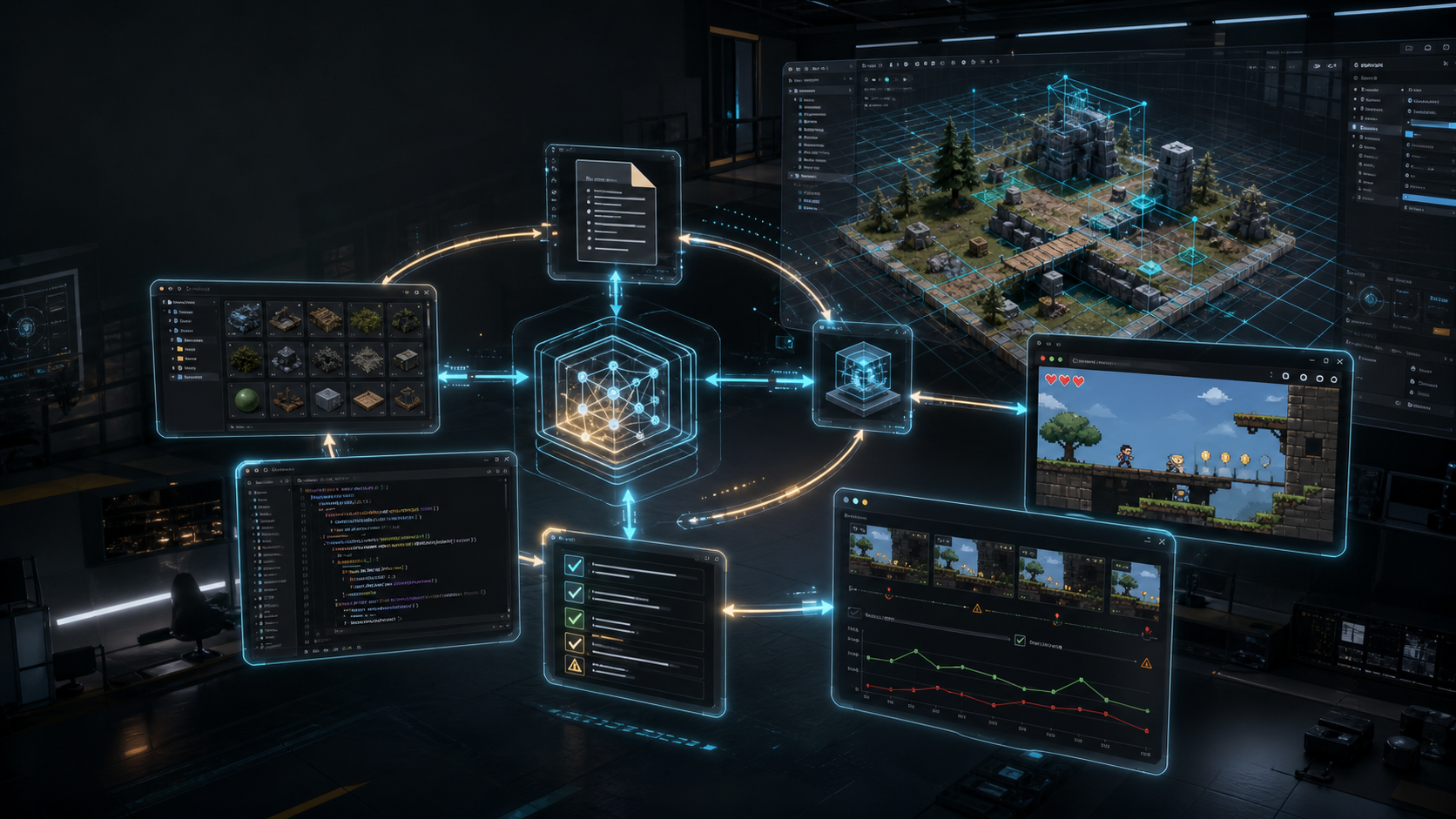 AI Agent 做游戏的方法论:从系统提示词、场景生成到 Fable 5 长任务闭环