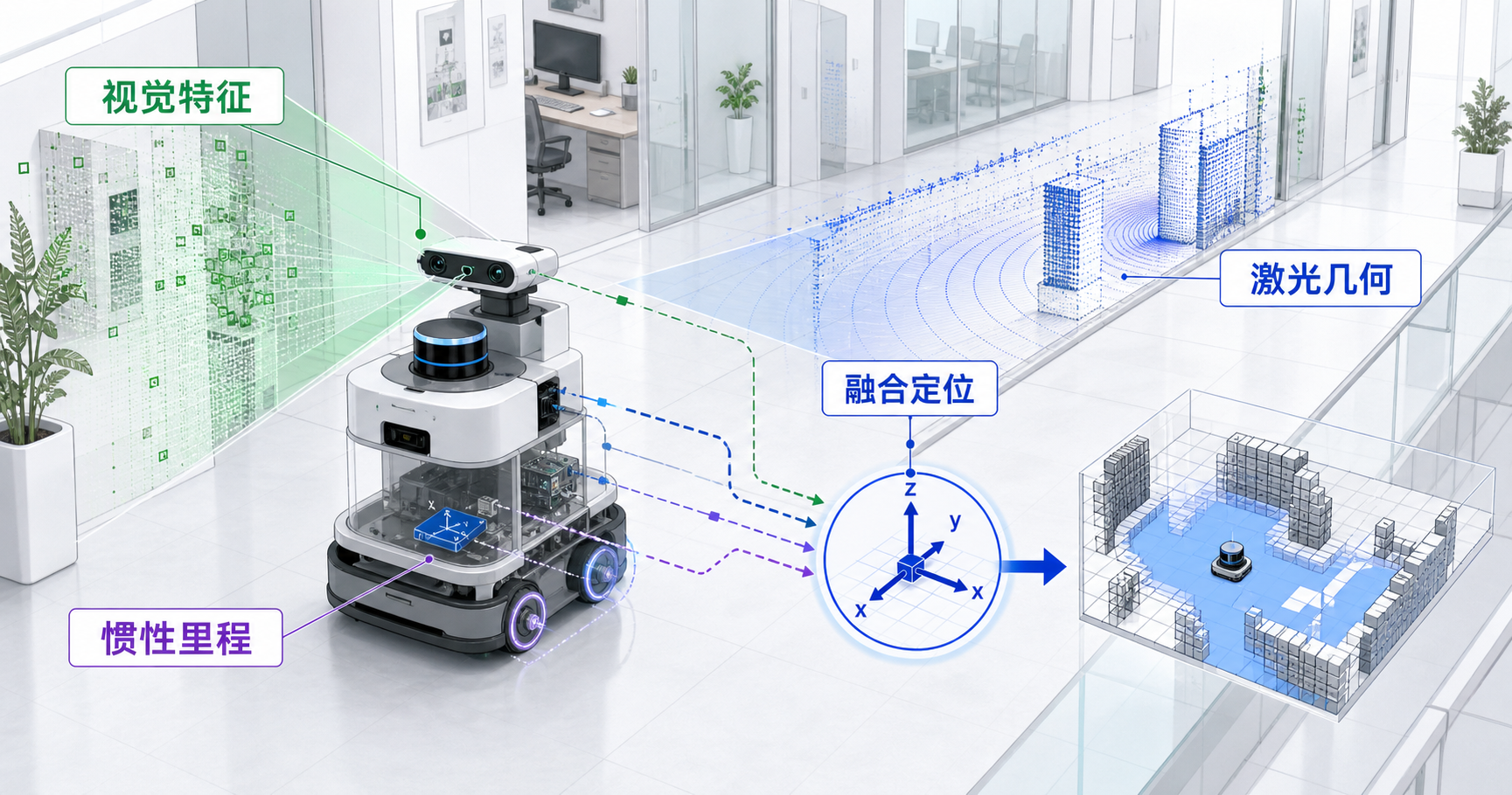室内导航系统 03：时间同步、外参与 TF，决定融合系统的精度上限