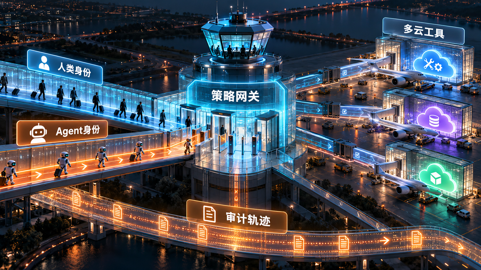 企业 MCP Gateway：多云工具统一入口不等于共享一把万能钥匙